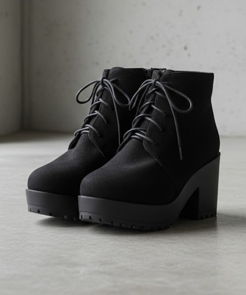 LibertyDoll（リバティードール） ブーツ 軽量厚底 8cmチャンキー