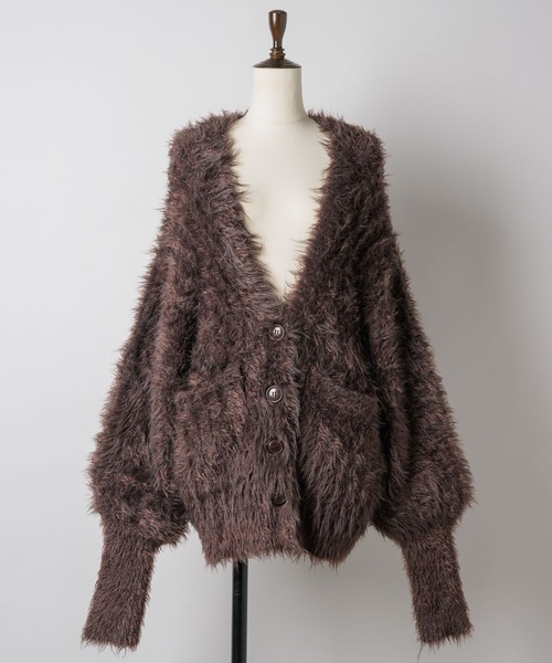 LA BELLE ETUDE（ラベルエチュード） カーディガン フェザーヤーン