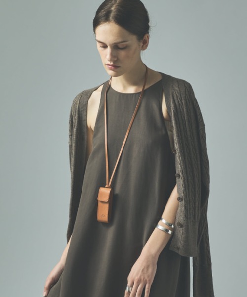 Curensology（カレンソロジー） ネックレス /「CSG」レザーリップ