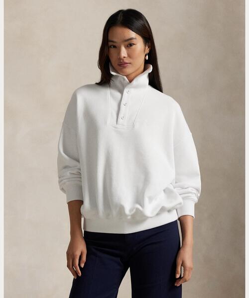 POLO RALPH LAUREN（ポロ・ラルフローレン） リブトリム モックネック