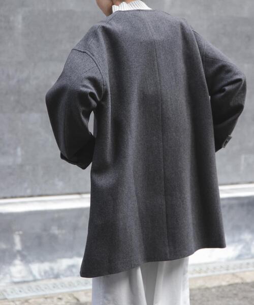 FORK&SPOON（フォークアンドスプーン） コート アウター ウールノー