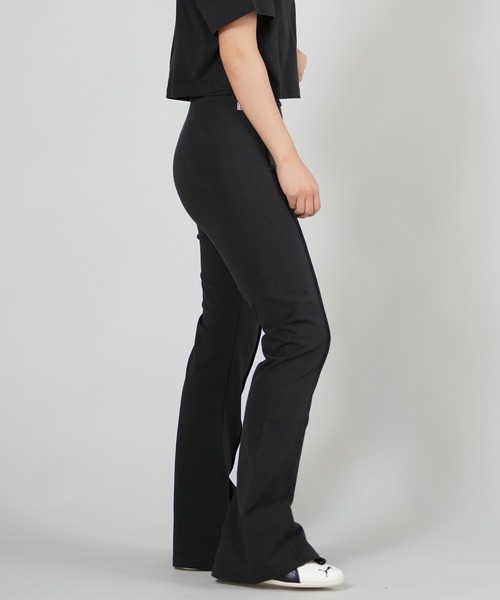 PUMA（プーマ） パンツ ROSE SLIM PINTUCK FLARE フレアパンツ