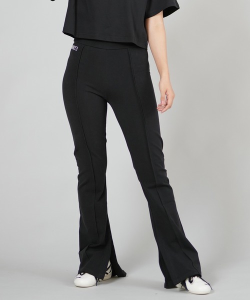 PUMA（プーマ） パンツ ROSE SLIM PINTUCK FLARE フレアパンツ