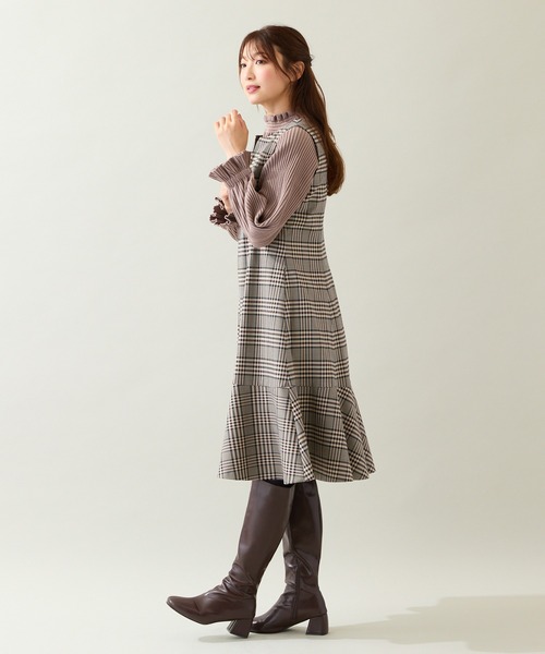 Rose Tiara（ローズティアラ） ジャンパースカート MIXチェック