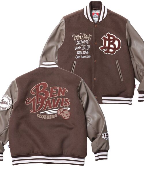 BEN DAVIS（ベンデイビス） スタジャン メンズ レディース : ZOZOTOWN
