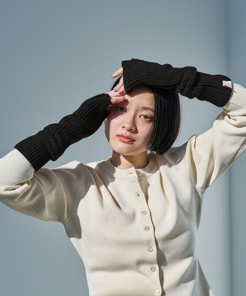 Wpc. アームカバー ONDOO リブニットウォームアームカバー レディース