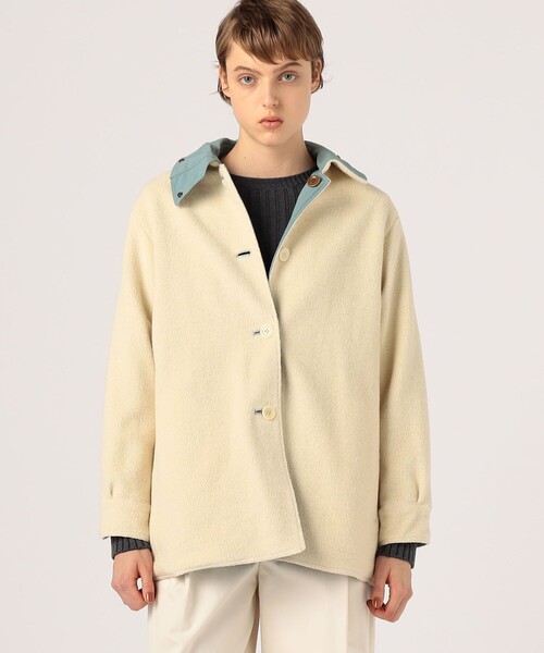 BACCA（バッカ） ダッフルコート コート レーヨンウール リバーシブル