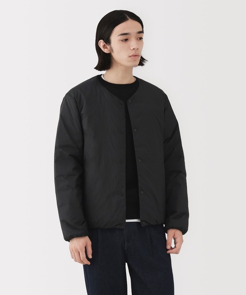 無印良品（MUJI） コート ジャケット 紳士 軽量ダウンポケッタブルノー