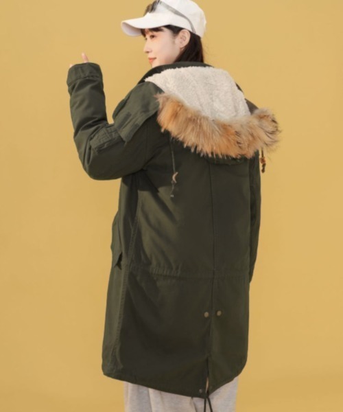 Mangrove（マングローブ） モッズコート コート 中綿ライナー取り外し