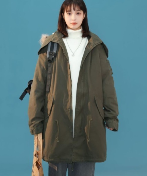 Mangrove（マングローブ） モッズコート コート 中綿ライナー取り外し