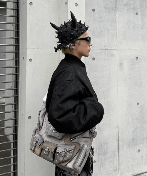 UNIZ キャップ 帽子 「UNIZ」Demon Venom Cap / 「ユニズ」ツノ付き