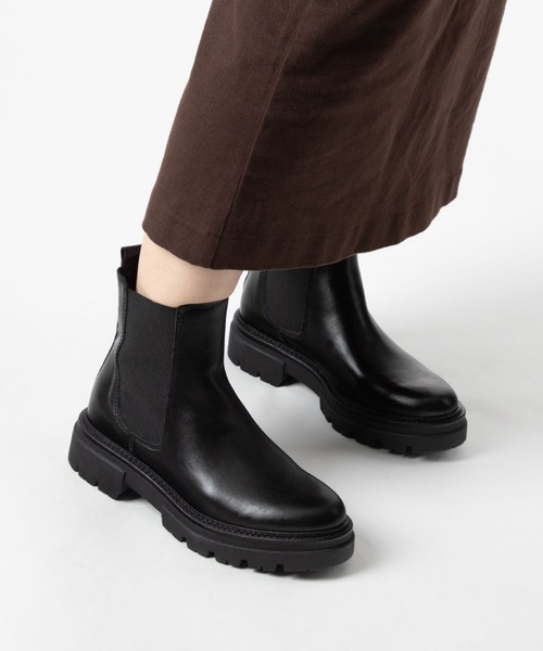 eness（エネス） ブーツ サイドゴア ブーツ レディース : ZOZOTOWN