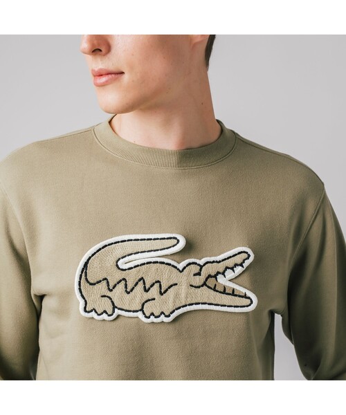 LACOSTE（ラコステ） トレーナー スウェット ビッグクロックエンブレム
