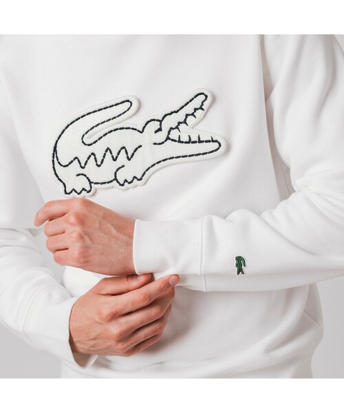 LACOSTE（ラコステ） トレーナー スウェット ビッグクロックエンブレム