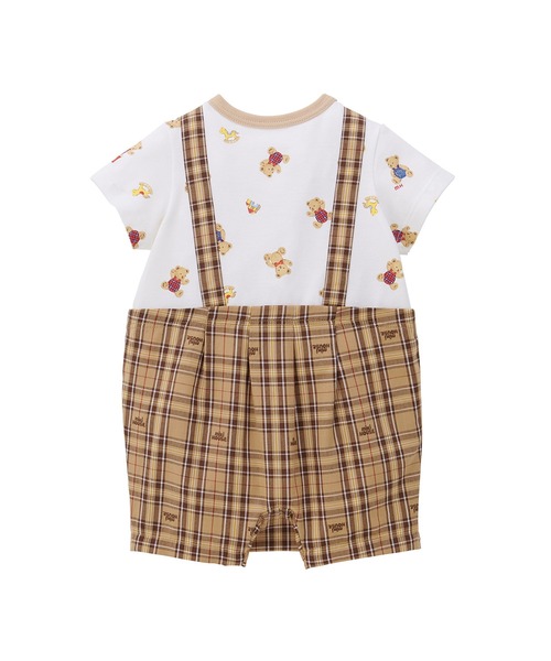 MIKI HOUSE（ミキハウス） ベビー服 ロンパース ミキハウスチェック