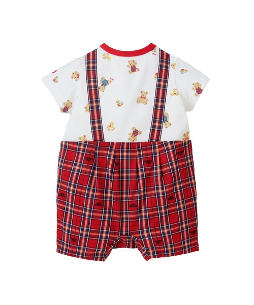 MIKI HOUSE（ミキハウス） ベビー服 ロンパース ミキハウスチェック