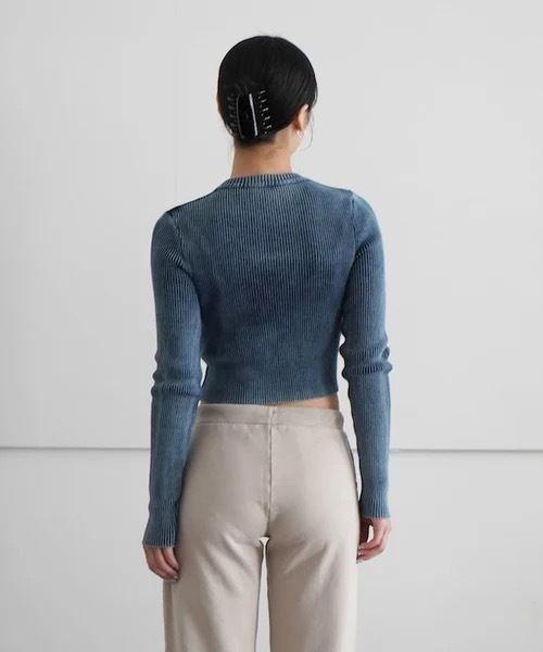 DIESEL（ディーゼル） ニット セーター DIESEL Rib-knit top with oval