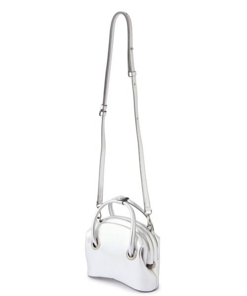 ショルダーバッグ バッグ OSOI/オソイ/別注CIRCLE MINI -SILVER