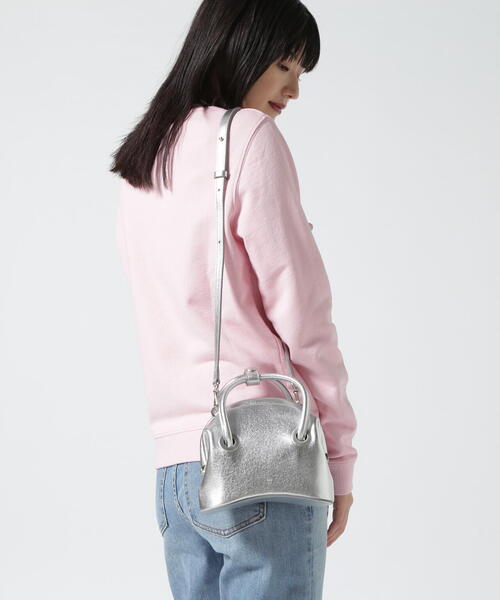 ショルダーバッグ バッグ OSOI/オソイ/別注CIRCLE MINI -SILVER