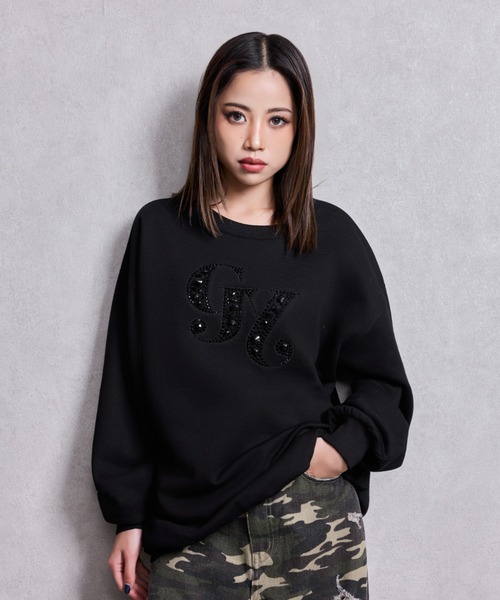 GYDA（ジェイダ） トレーナー スウェット 「WEB限定カラーあり」GY