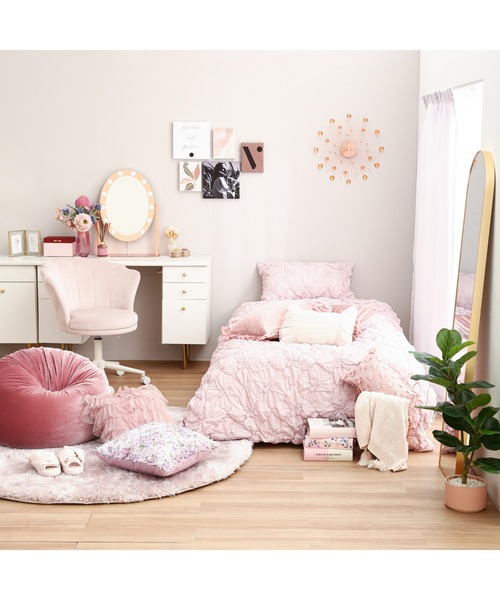 Francfranc（フランフラン） ベッド 寝具 フラワーキルト 掛け布団