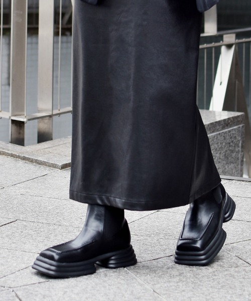 Au BANNISTER（オゥ バニスター） ブーツ 「WEB限定/軽量」厚底