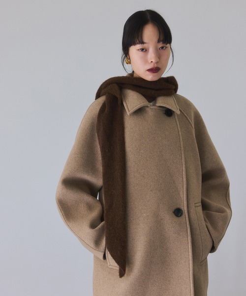 ADAM ET ROPE'（アダムエロペ） ステンカラーコート コート ウール