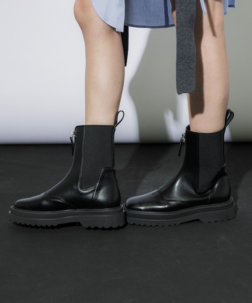 UNITED TOKYO（ユナイテッドトウキョウ） ブーツ サイドリブジップ