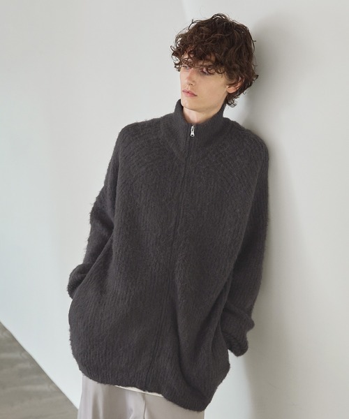 CTHY セーター ニット ウールミックスドライバーズニット メンズ