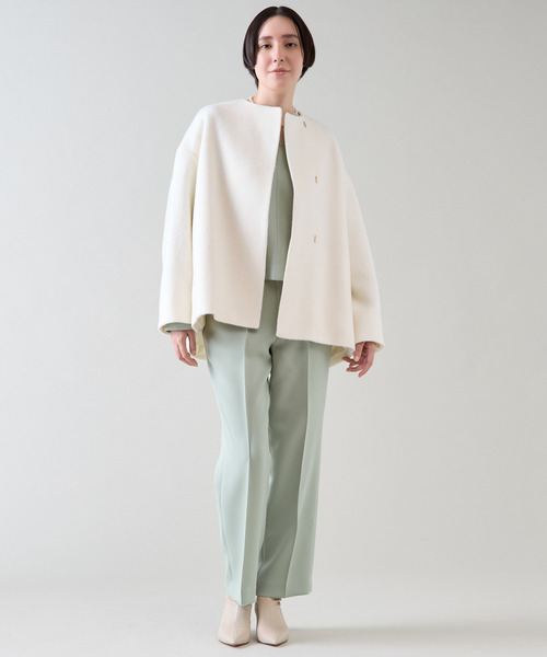 martinique（マルティニーク） ノーカラーコート コート ノーカラー