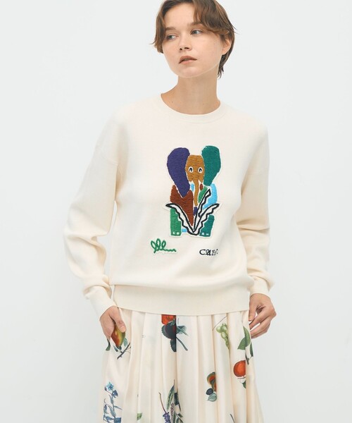 CABaN（キャバン） セーター ニット コットンカシミヤ Elephantエン