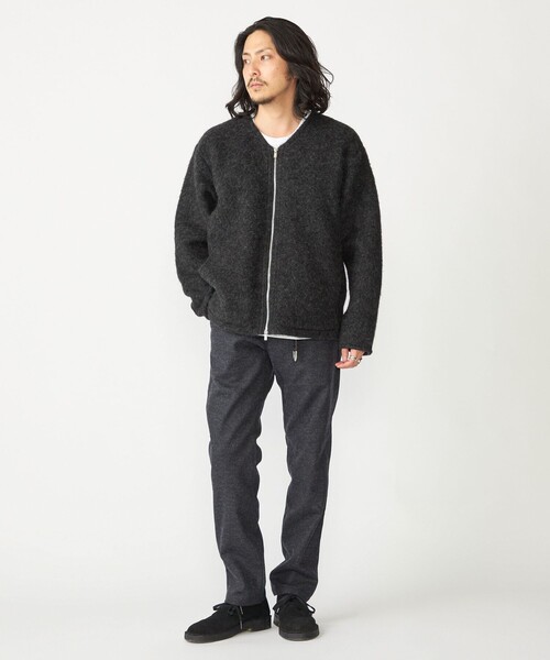 SHIPS（シップス） カーディガン SHIPS: ブラッシュド ウール Vネック