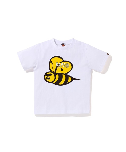 A BATHING APE（アベイシングエイプ） tシャツ BAPE BEE TEE キッズ