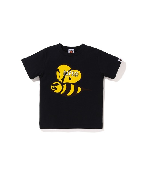 A BATHING APE（アベイシングエイプ） tシャツ BAPE BEE TEE キッズ