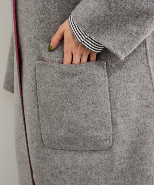 LE CERCLE par rope' コート アウター ダブルフェイスリバーシブル