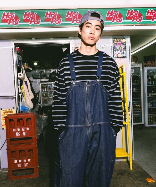 Carhartt（カーハート） オーバーオール - ネイビー メンズ : ZOZOTOWN