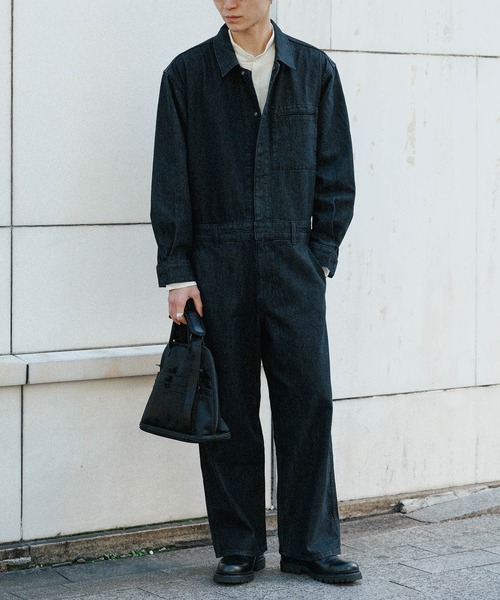 ADAM ET ROPE'（アダムエロペ） オールインワン デニム オールインワン