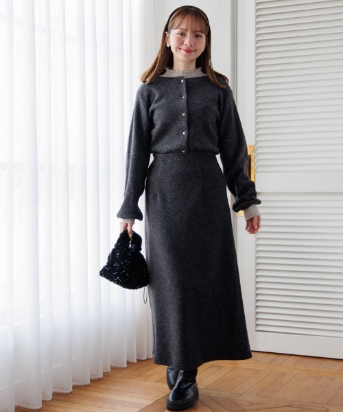 flower カーディガン ハートボタンカーディガン レディース : ZOZOTOWN