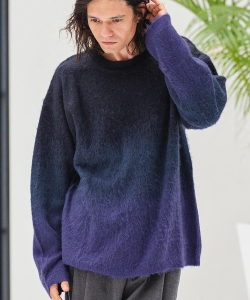 CAMBIO（カンビオ） セーター ニット mn2802- グラデーションモヘア