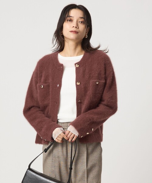 green label relaxing（グリーンレーベルリラクシング） カーディガン