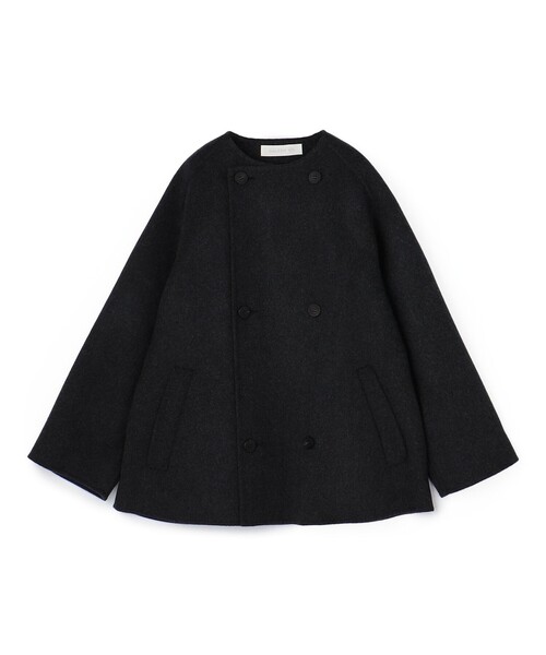 GALERIE VIE（ギャルリー ヴィー） ノーカラーコート コート ウール