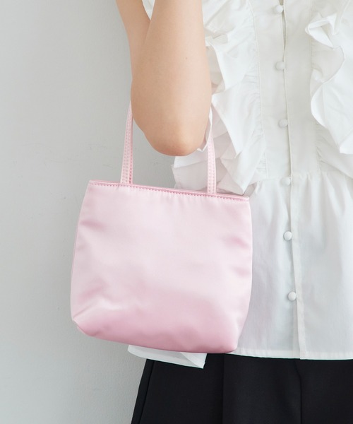 hai（ハイ） ハンドバッグ 「hai」Little Silk/Velvet Bag : ZOZOTOWN