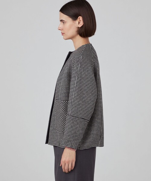 TOMORROWLAND collection ノーカラーコート コート スーパーダブル