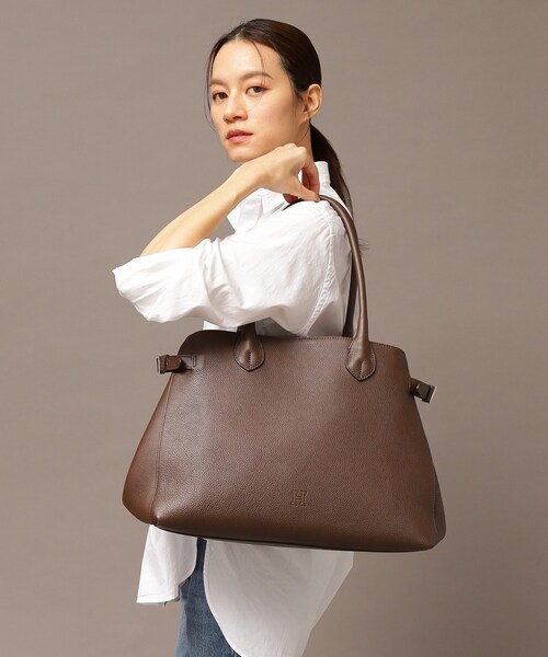 HIROFU（ヒロフ） トートバッグ 「クオーレ」レザートートバッグ L 本