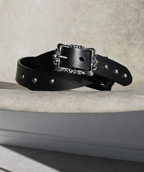 An+u ベルト デザインスタッズベルト メンズ レディース : ZOZOTOWN