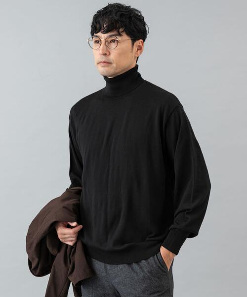 URBAN RESEARCH ROSSO MEN セーター ニット イタリア糸メリノウール