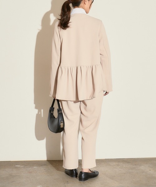 H.TOKYO セットアップ 「セットアップ」ノーカラージャケット