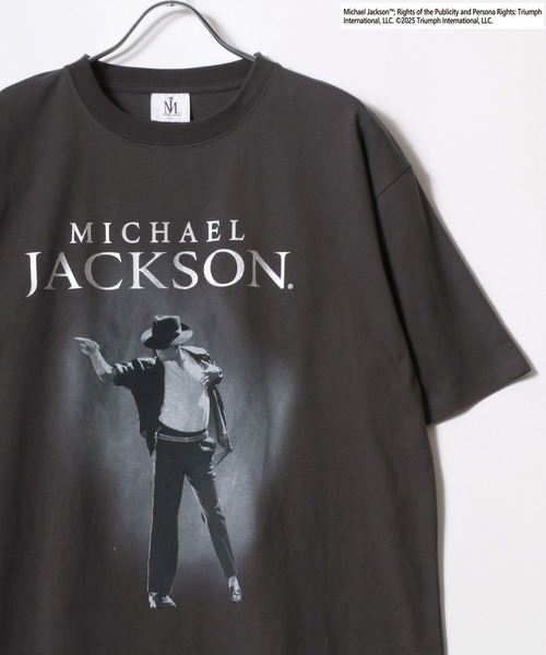 tシャツ MICHAEL JACKSON/マイケルジャクソン フォトプリント 半袖T