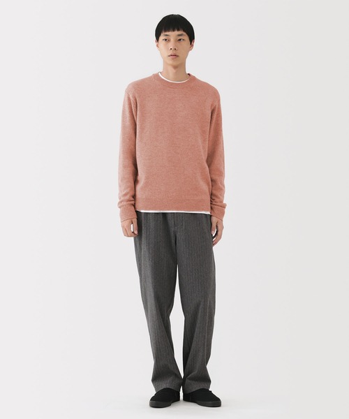 無印良品（MUJI） セーター ニット 紳士 洗えるウールミドルゲージ