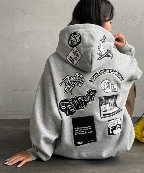 BEN DAVIS（ベンデイビス） パーカー 「WEB限定」「BEN DAVIS/ベン